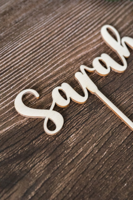 Preview: Cake Topper -personalisiert-